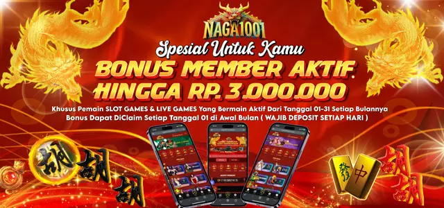 BONUS MEMBER AKTIF HINGGA RP. 3,000,000